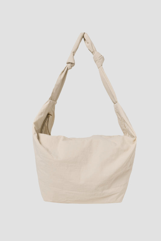 Knot Nylon Bag (Off White)