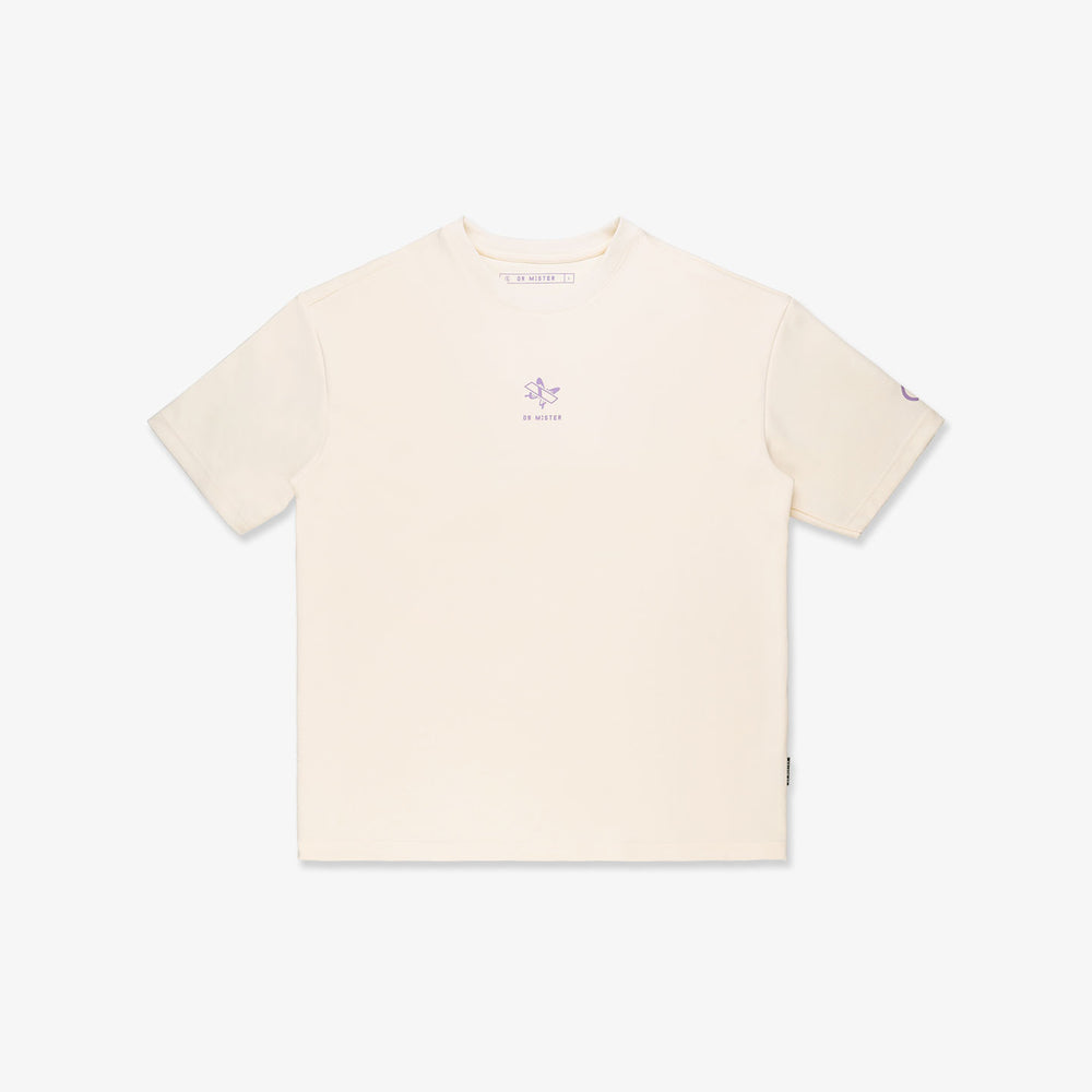 Mech Broad Tee - Cream