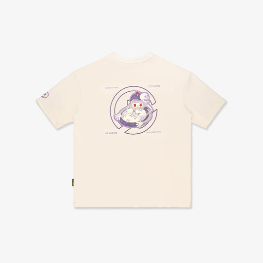 Mech Broad Tee - Cream