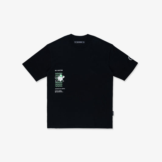 Float Oversized Tee - Black