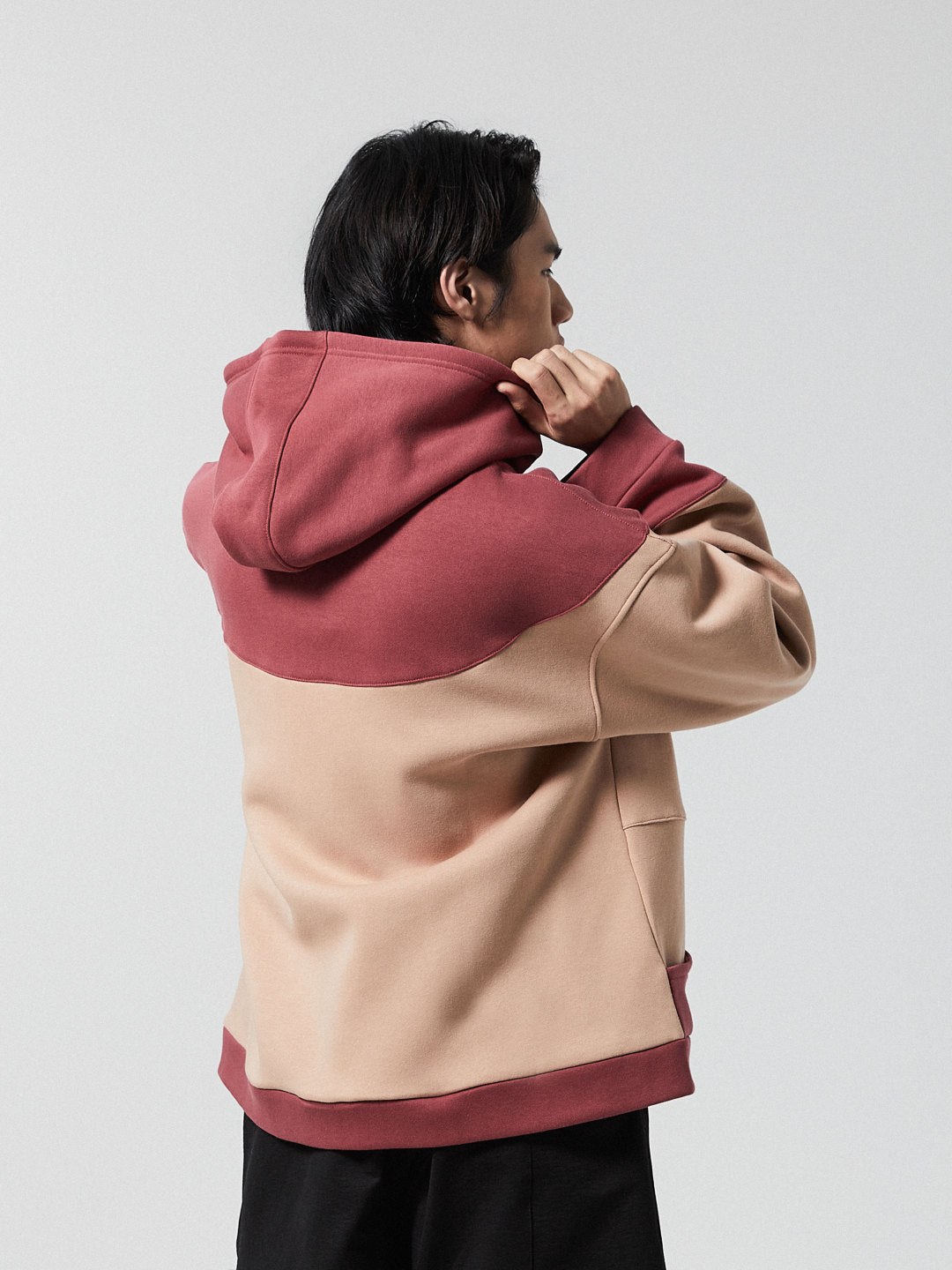 Street Wave Dual Tone Jacket | Red