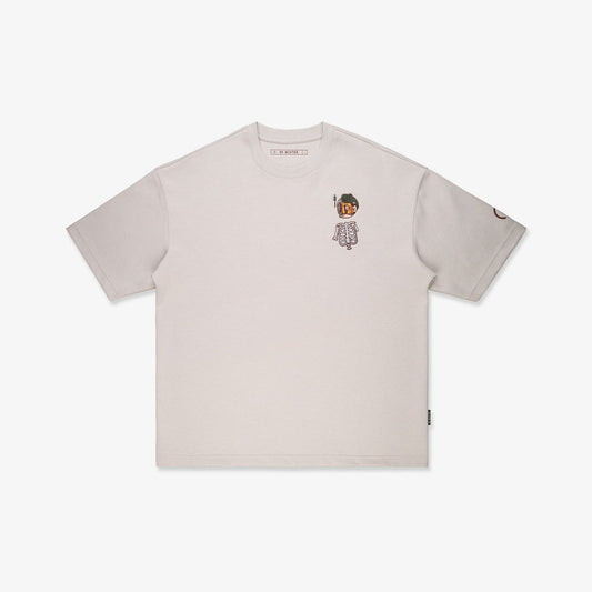 Nothing Matters Heavy Broad Tee - Beige