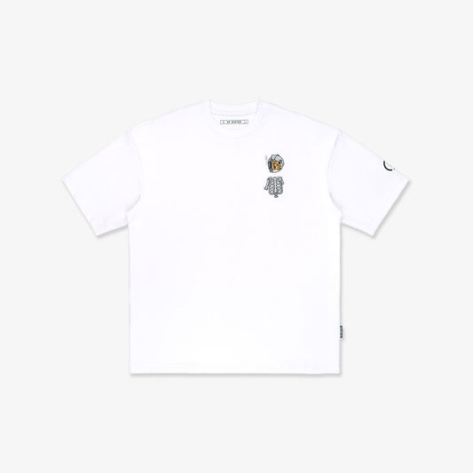 Nothing Matters Heavy Broad Tee - White