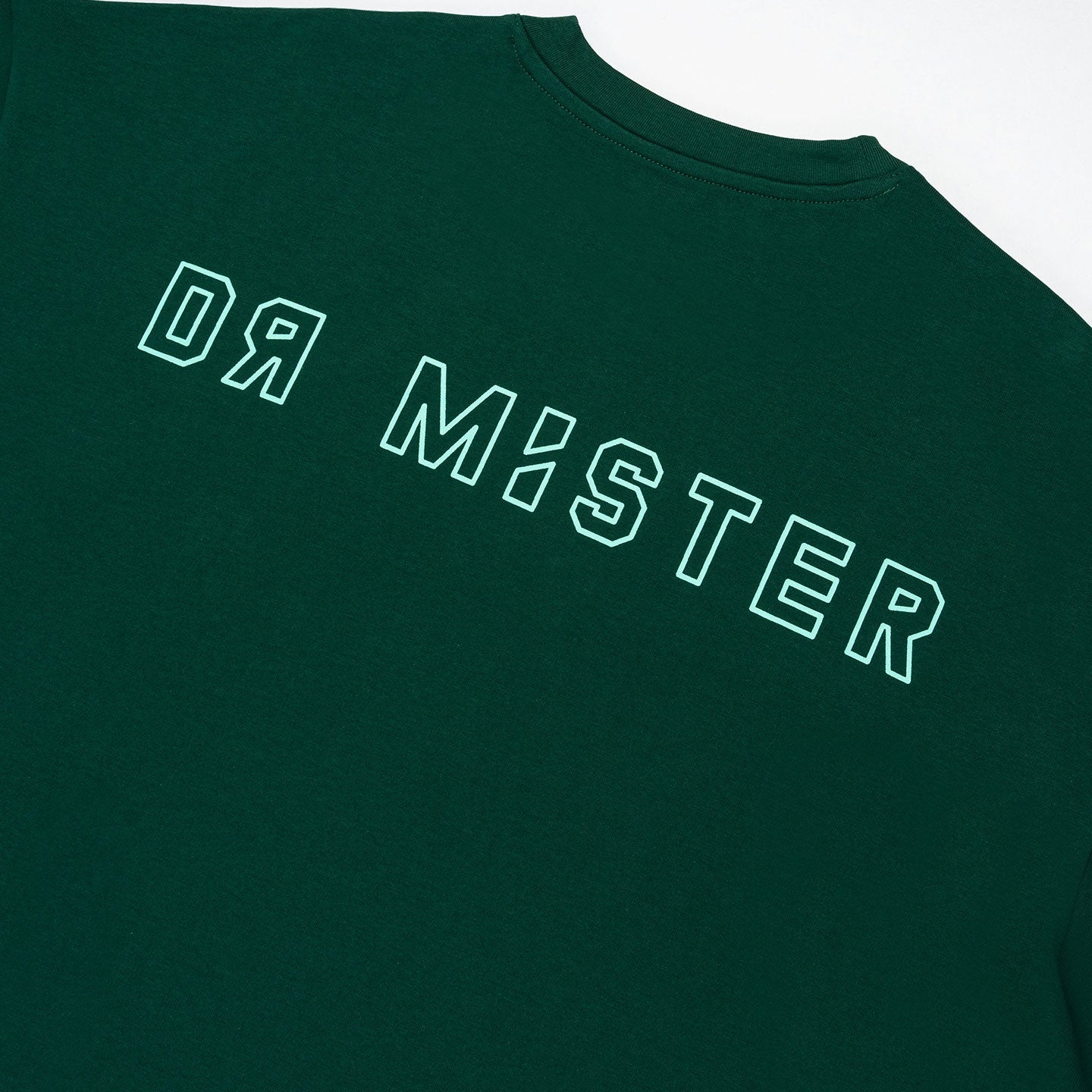 Outline Logo Broad Tee - Pine Green