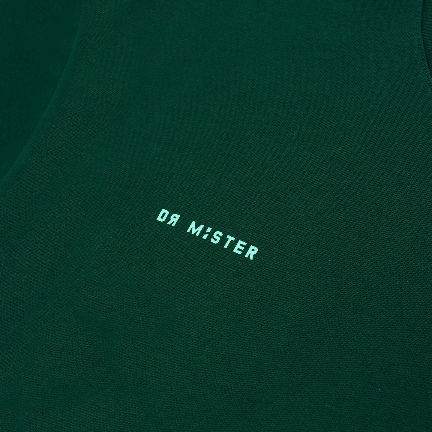 Outline Logo Broad Tee - Pine Green