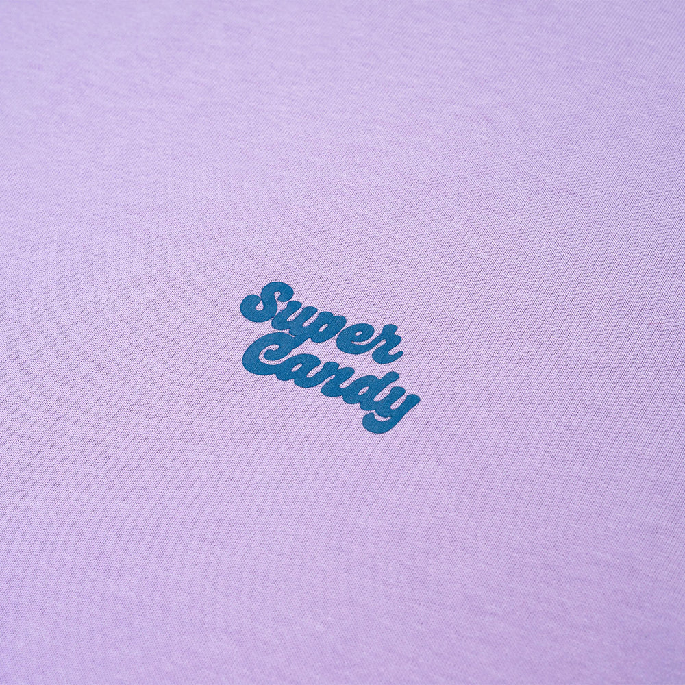 Super Candy Broad Tee – Light Purple