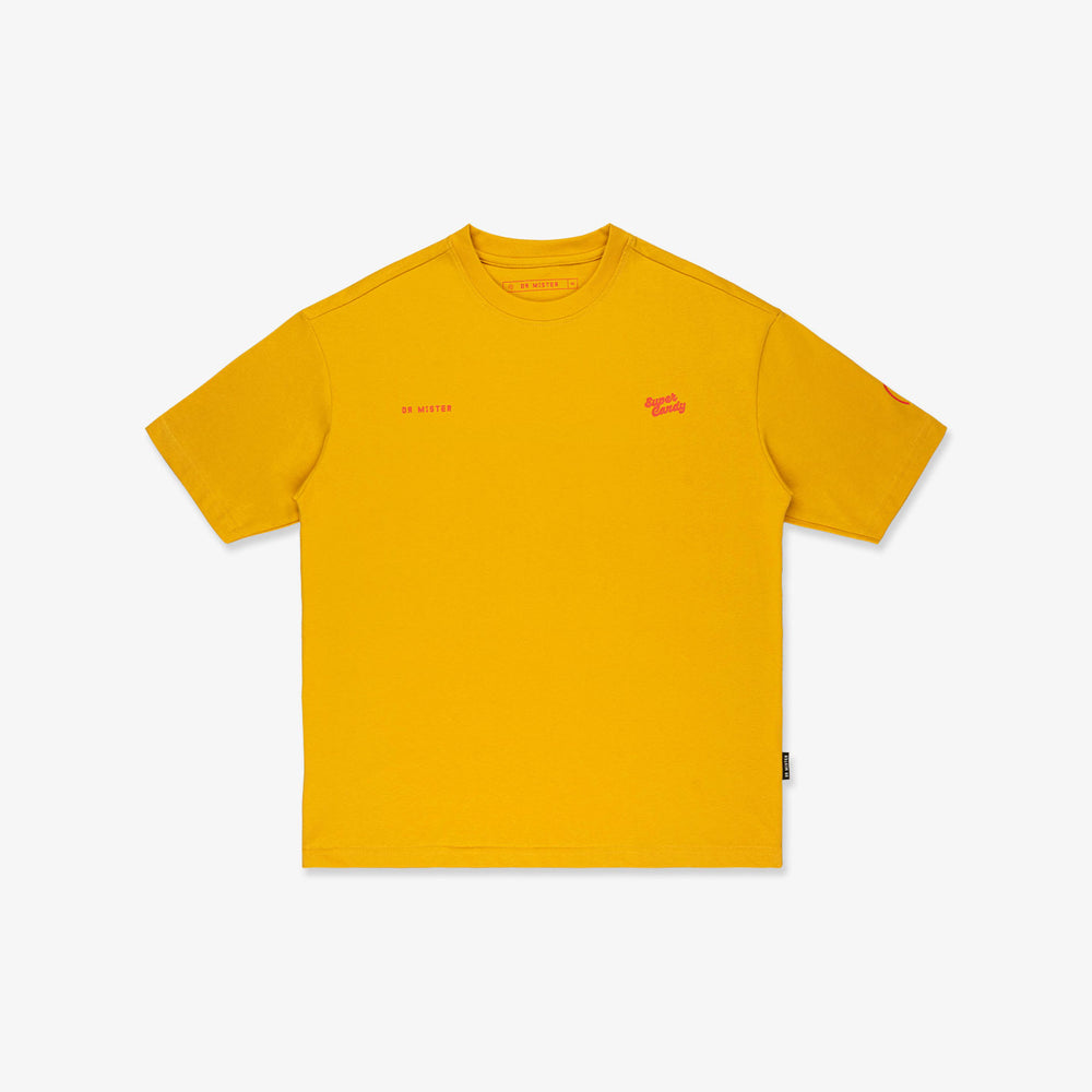 Super Candy Broad Tee – Amber Yellow