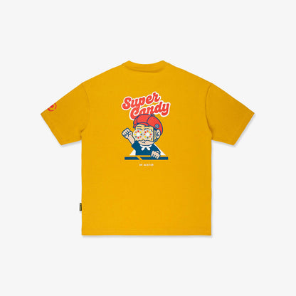 Super Candy Broad Tee – Amber Yellow