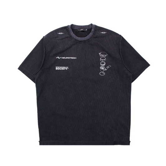 Synapse Info Tee Black