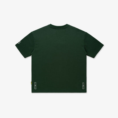 Signature Motif Broad Tee - Sacramento Green