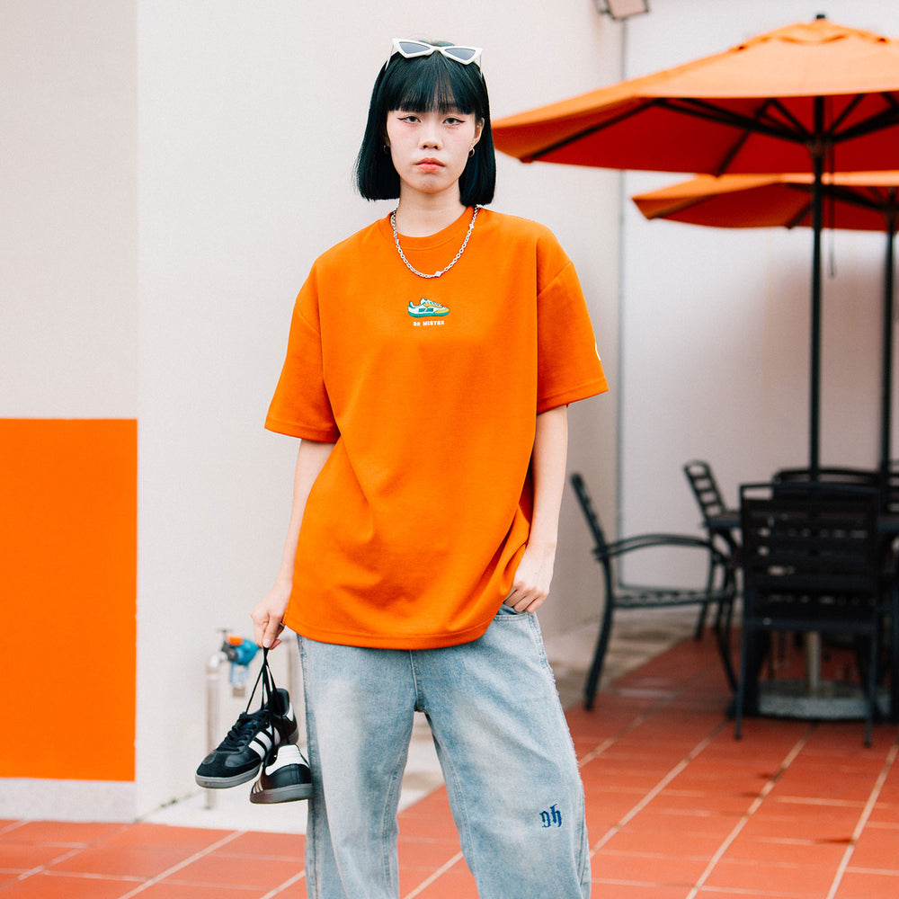 Sneakerella Broad Tee - Rust Orange