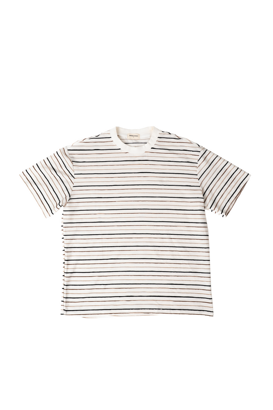 Striped Crew Neck Tee