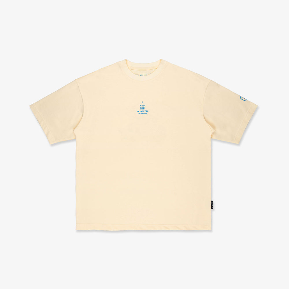 To The Moon Broad Tee – Cream