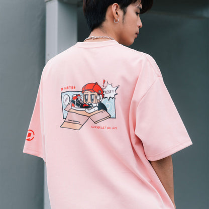 Tragic Romance Broad Tee - Beige Pink