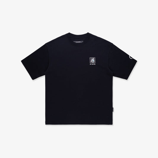 Twotone Dino Oversized Tee - Black