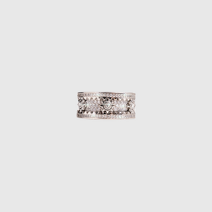 Iced Out Works the Wonder Ring Silver