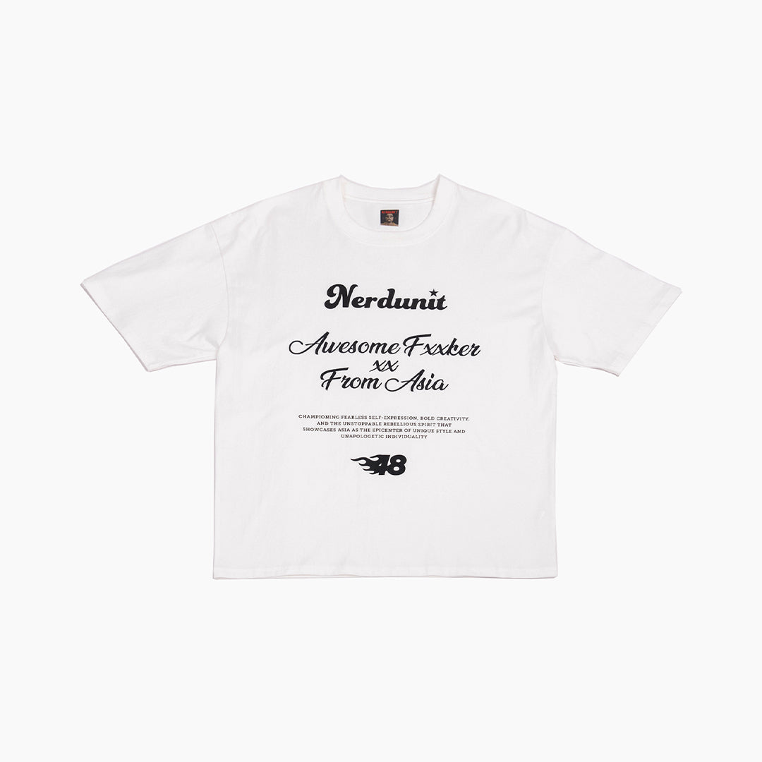 "MOB" Tee | White