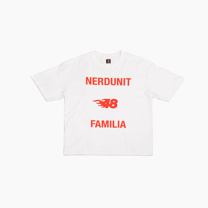 "FAMILIA" Tee | White