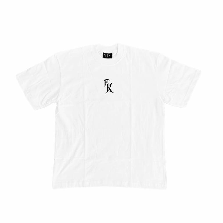 A&D WINGS LOGO WHITE TEE