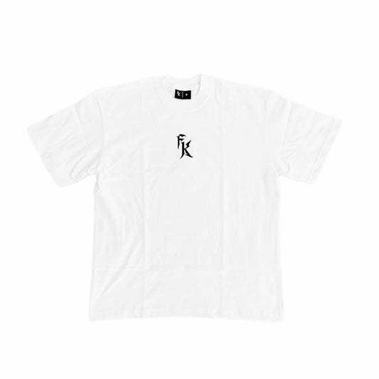 A&D WINGS LOGO WHITE TEE