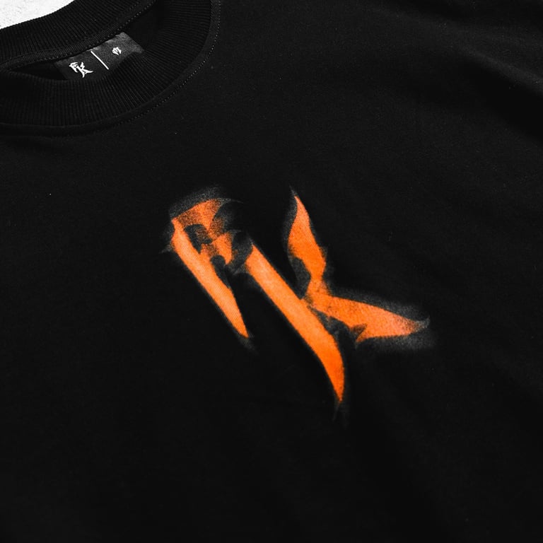 FK BUTTLEFLY LOGO BLACK TEE