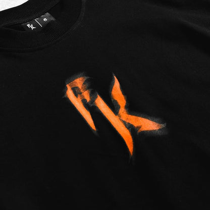 FK BUTTLEFLY LOGO BLACK TEE