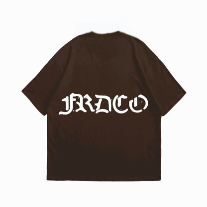 EGYPT BIRD LOGO BROWN TEE