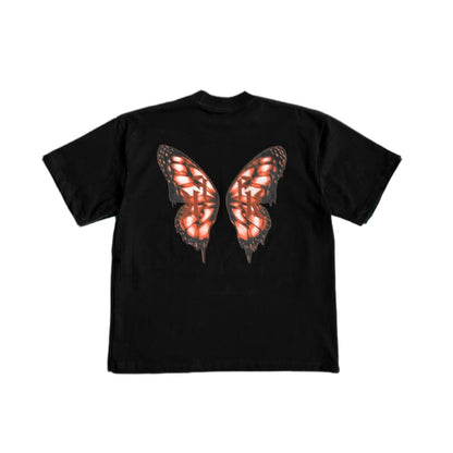 FK BUTTLEFLY LOGO BLACK TEE