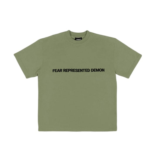 SS24 EMBOSSED LOGO ARMY TEE