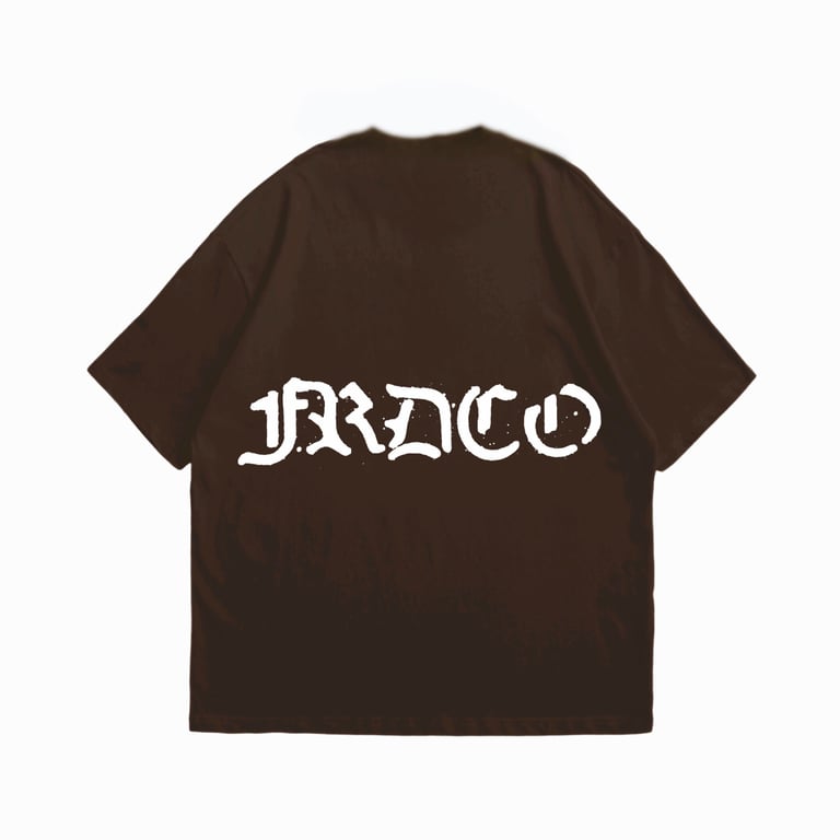 EGYPT ESSENTIAL LOGO BROWN TEE