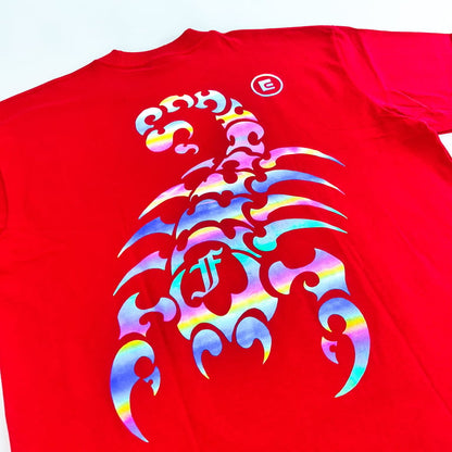 FRDCO X ENDLESS REFLECTIVE SCORPION RED TEE