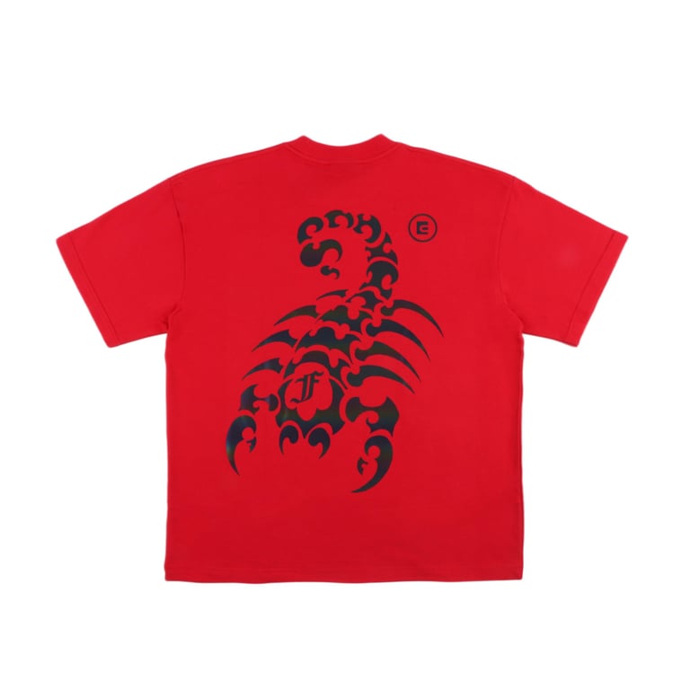 FRDCO X ENDLESS REFLECTIVE SCORPION RED TEE